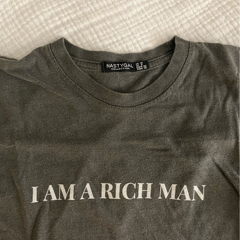 I am a rich man tshirt